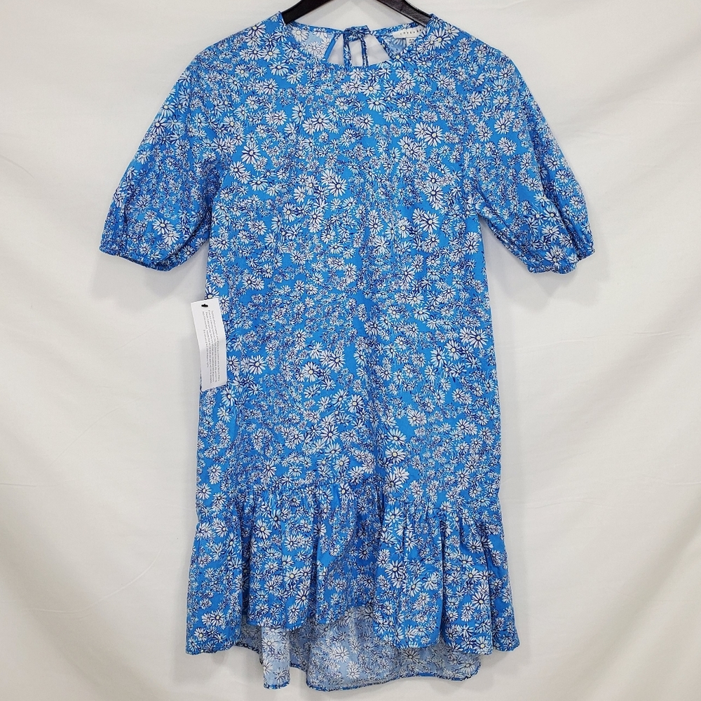 Topshop Daisy Print Mini Dress